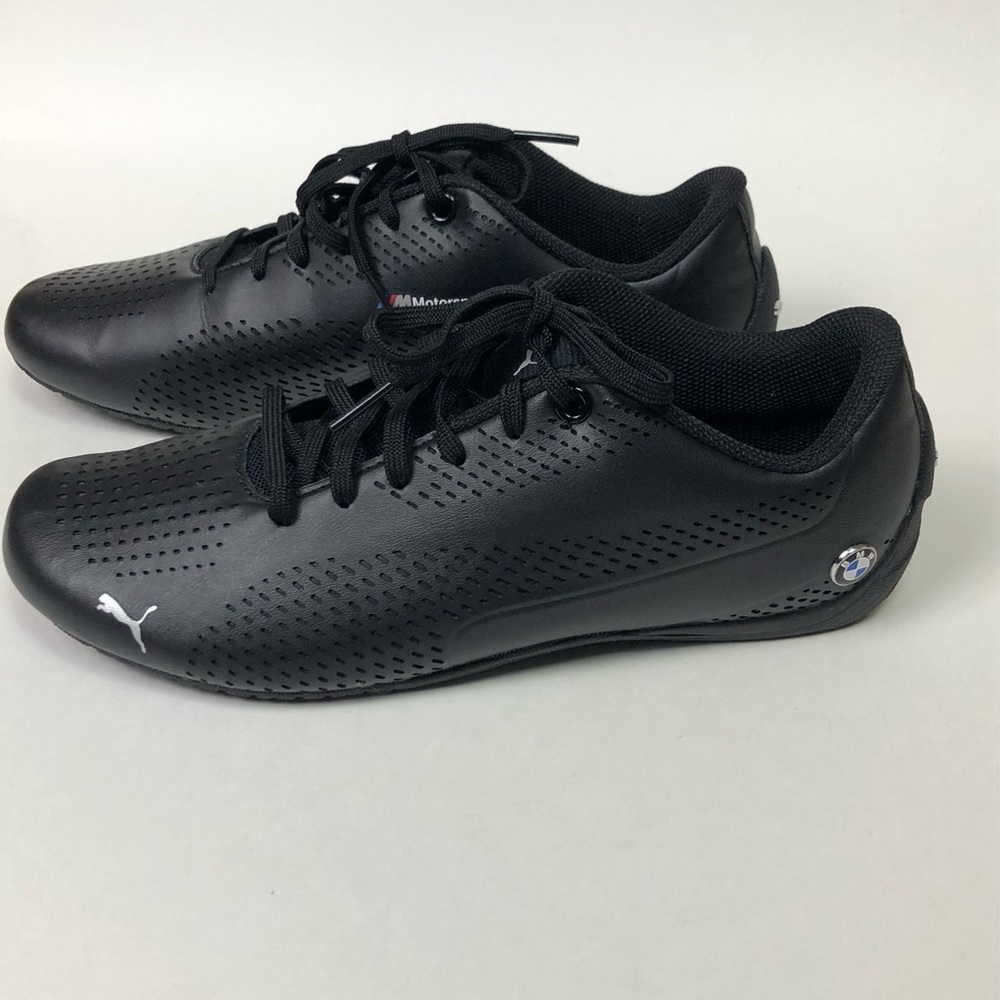 PUMA Men's Motorsport BMW Black Shoes Size 7